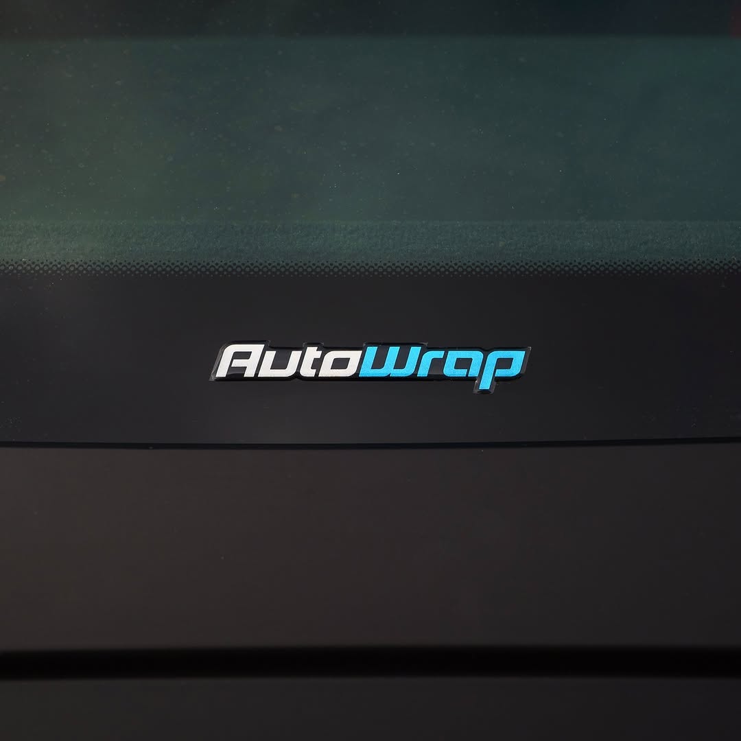 Detail of an AutoWrap project vehicle